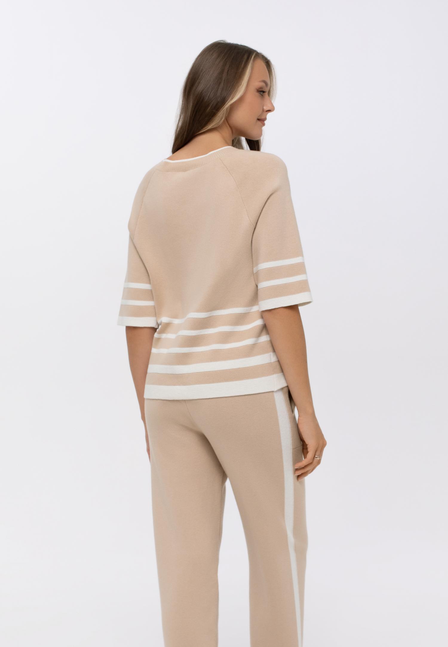 Летний джемпер из хлопка и кашемира S25-00CC0919 Marc & André